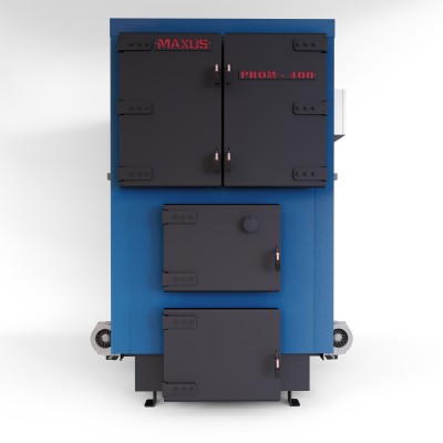 Промисловий твердопаливний котел 400 кВт Maxus PROM