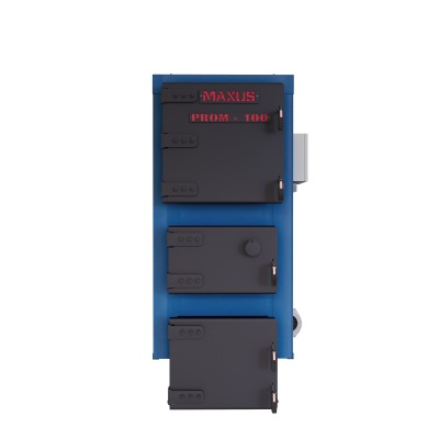 Промисловий твердопаливний котел 98 кВт Maxus PROM