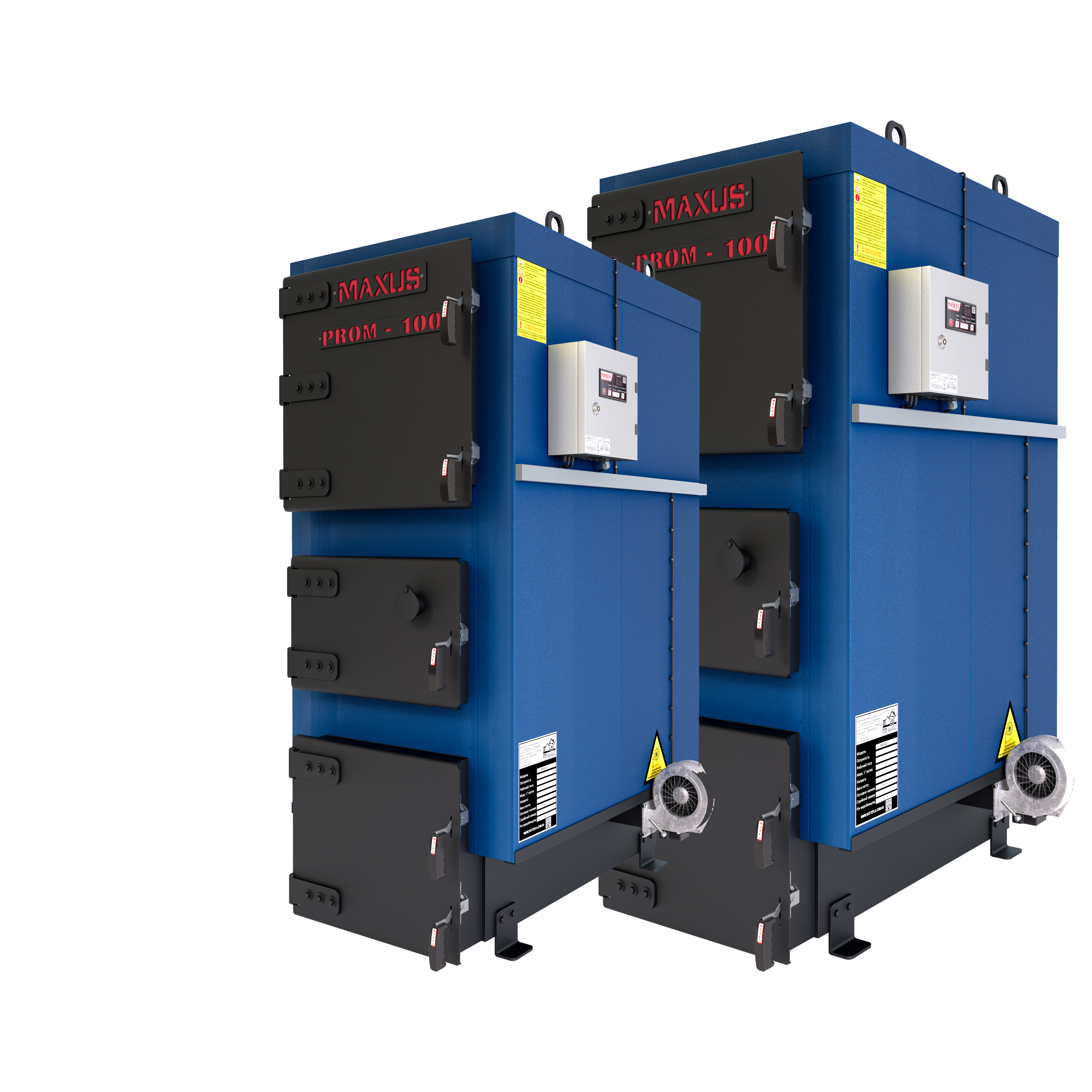 промисловий твердопаливний котел для грибних ферм фото